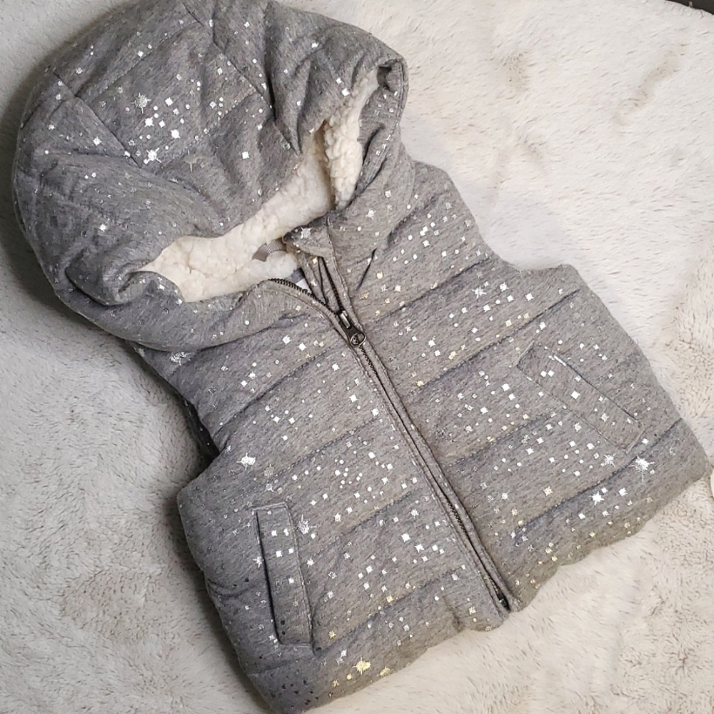 babyGAP Grey Puffer Vest 18-24m